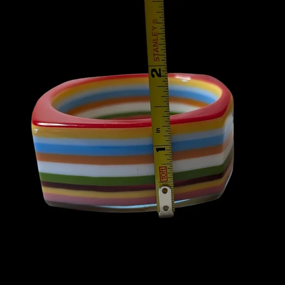 Multicolor Square Bangle - Picture 8 of 9